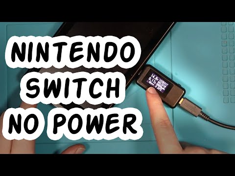 Nintendo Switch Drawing 0.17A (No Power) | Can We Fix it?