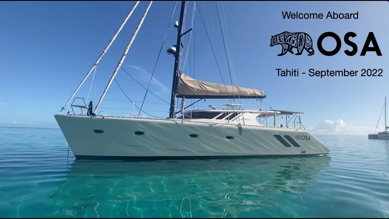 The Extraordinary KNYSNA 500 Catamaran 'OSA'- Video Tour