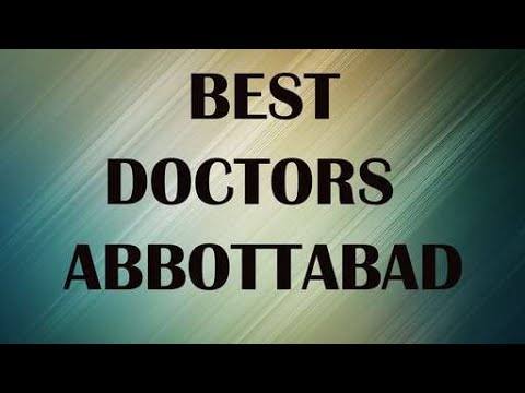 Doctors in Abbottabad, Pakistan