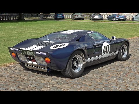 Ford GT40 Mk1 - Amazing V8 Engine Sounds!