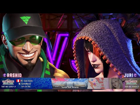 RASHID ⚡️ DUAL KEVIN VS JUST A KID ⚡️ JURI | STREET FIGHTER 6