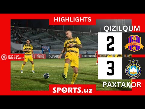 Qizilqum - Paxtakor 2:3 Gollar va xavfli vaziyatlar HIGHLlGHTS