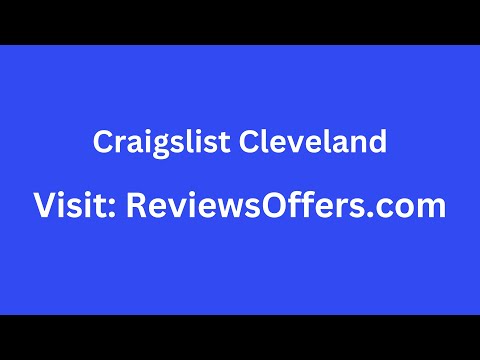 Craigslist Gigs Cleveland