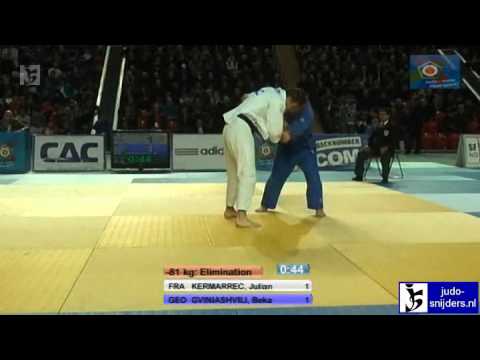 Julian Kermarrec (FRA) - Beka Gviniashvili (GEO) [-81kg]