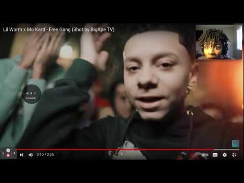 THAT WOULDVE BEEN 2 INNA DAY IS CRAZYYY!!!!!!!!!!!(LIL WORM X MO KARTI)FREE GANG-REACTION