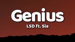 LSD - Genius (Lyrics) ft. Sia, Diplo, Labrinth