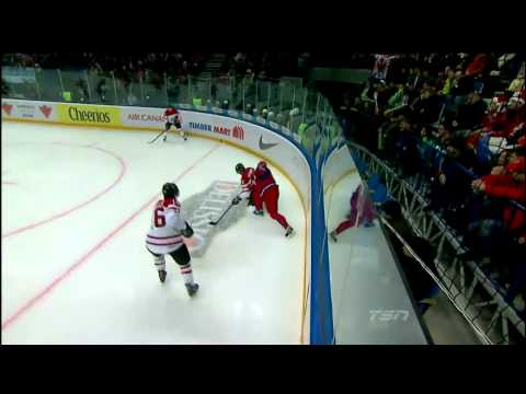 WJC - Nikita Kucherov 1-2 goal. Canada vs Russia. Dec 31st 2012