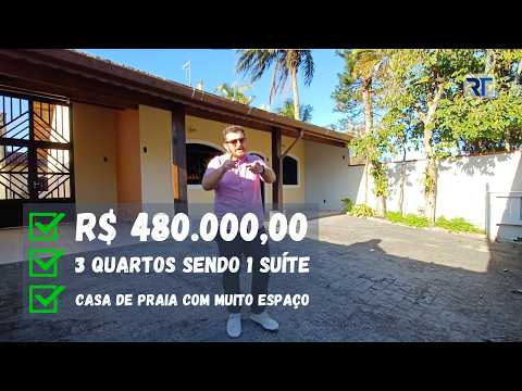 🔴 GOSTA DE UMA CASA DE PRAIA COM MUITO ESPAÇO?