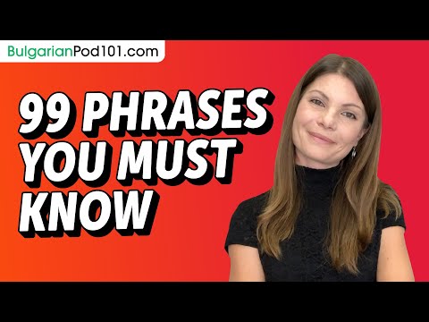 99 Phrases Every Bulgarian Beginner Must-Know