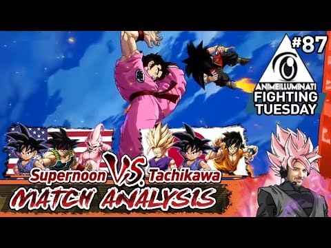 DBFZ Match Analysis: Fighting Tuesday #87 - Supernoon vs. Tachikawa