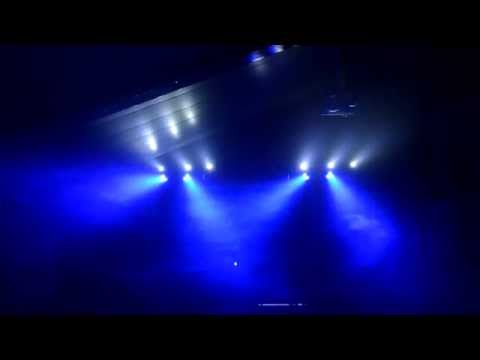 Dual Chauvet Gigbar IRC soundactive master slave Demo Discofun