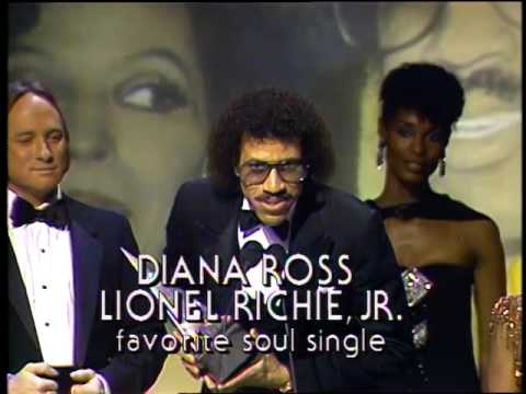 Diana Ross and Lionel Richie Win Soul Single - AMA 1982
