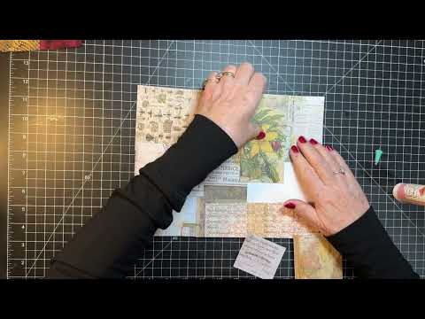 Scrappy Saturday! - Viewer Request - Tutorial - FrankenPaper!