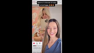 SELENA GOMEZ GOES FULL BLONDE!