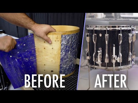 Converting a Marching Snare into a SNOM For @TJHartmanndrums