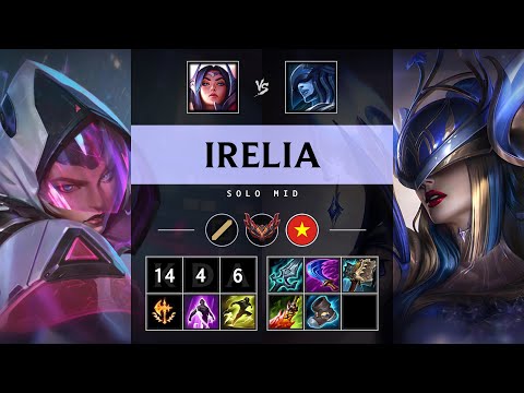 Irelia Mid vs Lissandra - VN Grandmaster Patch 25.14