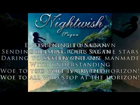 Nightwish - Sagan with Lyrics - New Single 2015