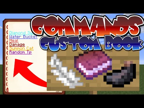 Commands 1.19 | How To Make a Custom Clickable Book in Minecraft