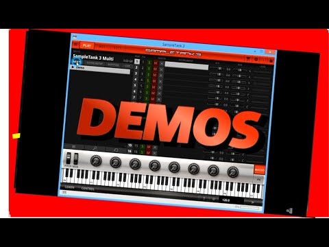 50 demos of the internal sounds of SampleTank 3 - IK Multimedia
