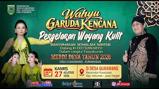 Download lagu LIVE WAYANG KULIT DALANG KI EKO SUWARYO LAKON WAHYU GARUDA KENCANA mp3