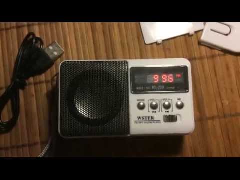 Мини спикер радио WSTER WS-239