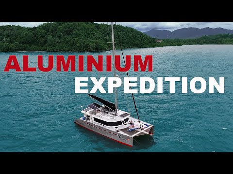 BOAT TOUR of our ALUMINIUM CATAMARAN