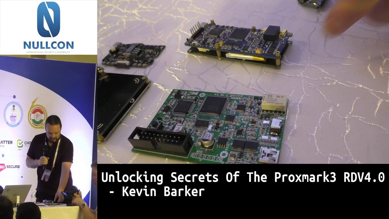 Unlocking secrets of the Proxmark3 RDV4.0 | Kevin Barker & Christian Herrmann | nullcon Goa 2019