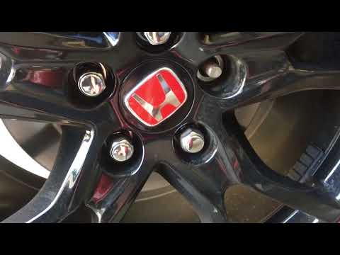 2017 Honda Civic Type-R FK8 Hub-centric 25mm wheel spacers