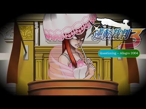 Ace Attorney: Trials and Tribulations GBA Uncompressed OST - Questioning ~ Allegro 2004