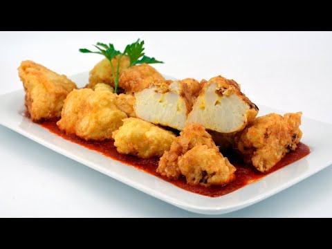 Coliflor con salsa de tomate, no querrás comerla de otra forma