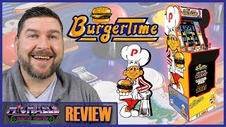 BurgerTime Limited Edition Arcade1Up  Review | MichaelBtheGameGenie
