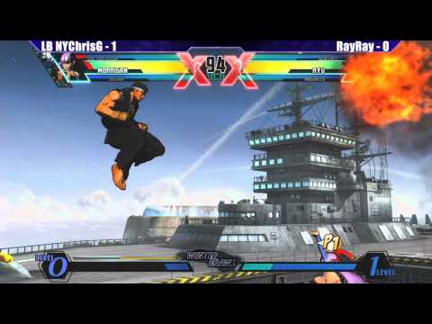 UMVC3 LB NYChrisG vs RayRay - WB6 Road to Evo 2012