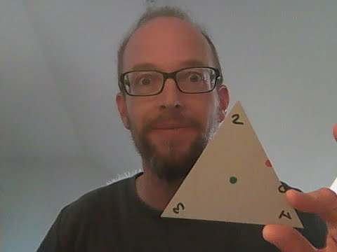 Group actions 1 - orbits on equilateral triangle