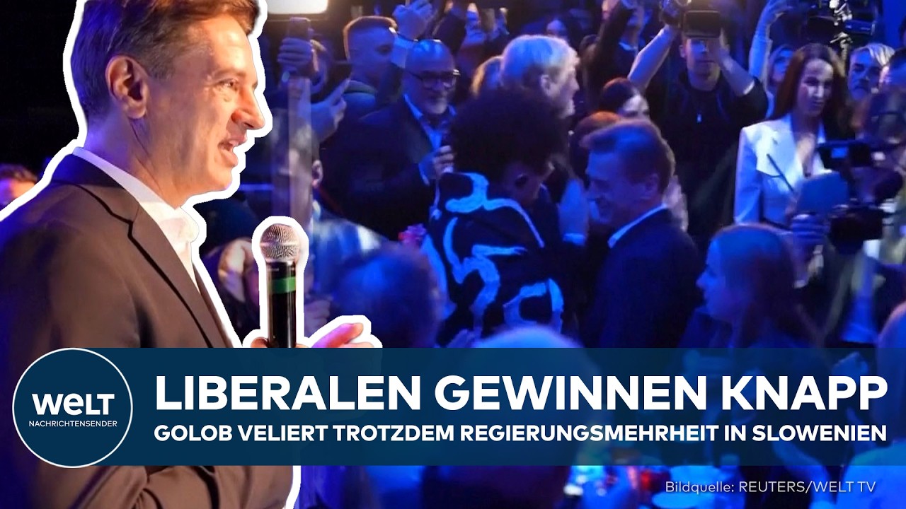 WAHL-KRIMI: In Slowenien gewinnen die Liberalen hauchdünn – Golob verliert aber Regierungsmehrheit