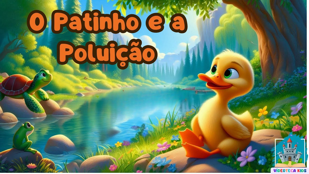 O PATINHO E A POLUIÇÃO - História Infantil | #historiainfantilparadormir #historiainfantil #leitura