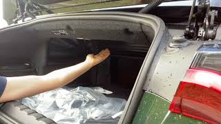 BMW Convertible Partition Warning