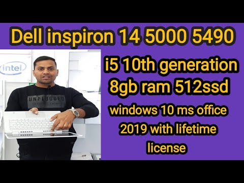 DELL Inspiron 14 5000 5490 i3-10110U 4GB 256GB SSD Platinum Silver