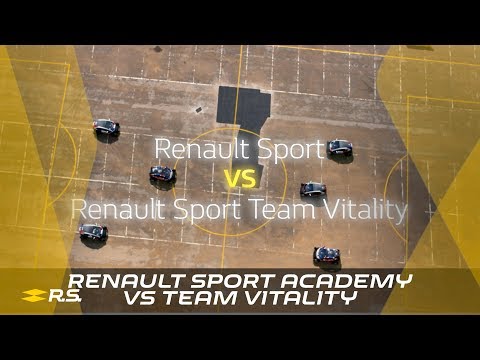Renault Sport Academy VS Team Vitality : Real life rocket league game