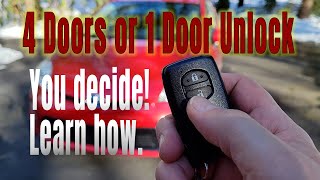 How to program door locks on Toyota Prius Gen3