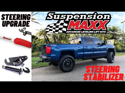 Suspension Maxx Stabilizer Upgrade on the Duramax, It's Awesome!!