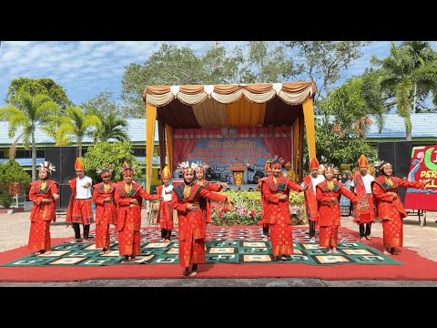 Keindahan Tari Sinanggar Tulo Pesona Seni yang Memukau oleh siswi SMPN Binaan Khusus Kota Dumai