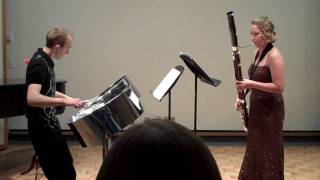 Waves Against...... for bassoon and steel pan (double seconds)