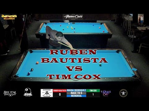 Ruben Bautista vs Tim Cox / BCA 8 Ball / 2nd Annual Maria Rodriguez Memorial / 8/27/2022