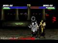 Ultimate Mortal Kombat 3 Strategy Guide Human Smoke Mid Screen Combo Example