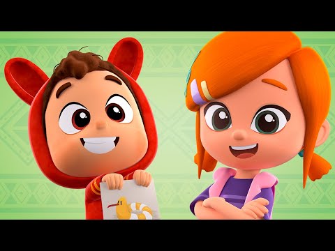 🐱Três pequenos gatinhos e Mais Músicas Infantis de Lea e Pop! | O Reino Infantil