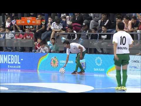 Chile vs. Bolivia, Copa America de Futsal 2017 (day no. 4)