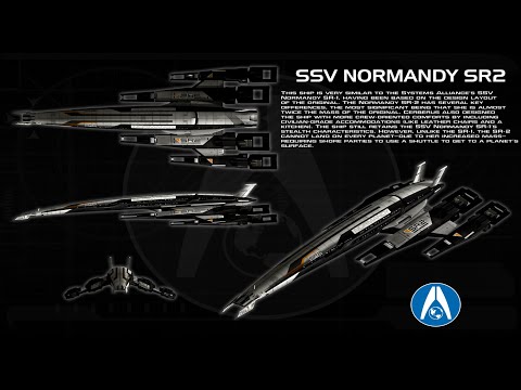 Mass Effect 2 :  Normandy SR 2 flight scenes