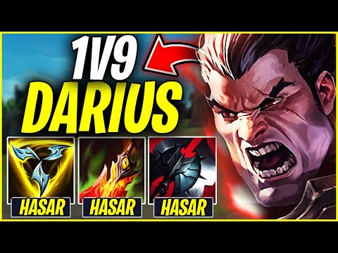 GERÇEK 1v9 DARIUS! (TEK BAŞIMA OYUNU NASIL TAŞIDIM?)