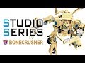 KL變形金剛玩具分享388 Studio Series 33 BONECRUSHER 電影工作室 碎骨魔
