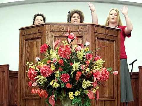 Ladies Trio from Pleasantview Baptist in McQuady KY singing 